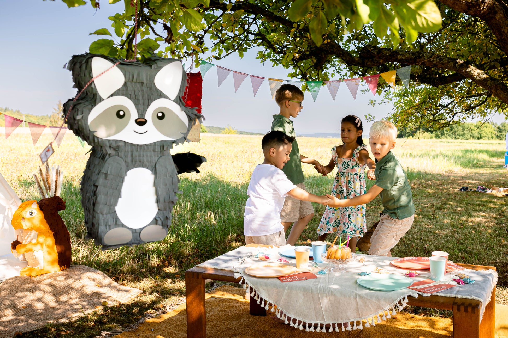 Waschbär Piñata image 1