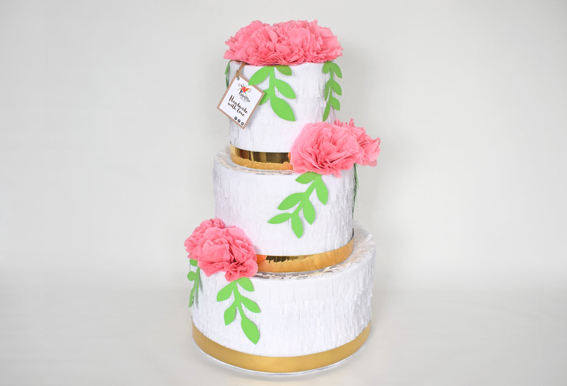 Wedding Cake-Piñata "Rosé" image 1