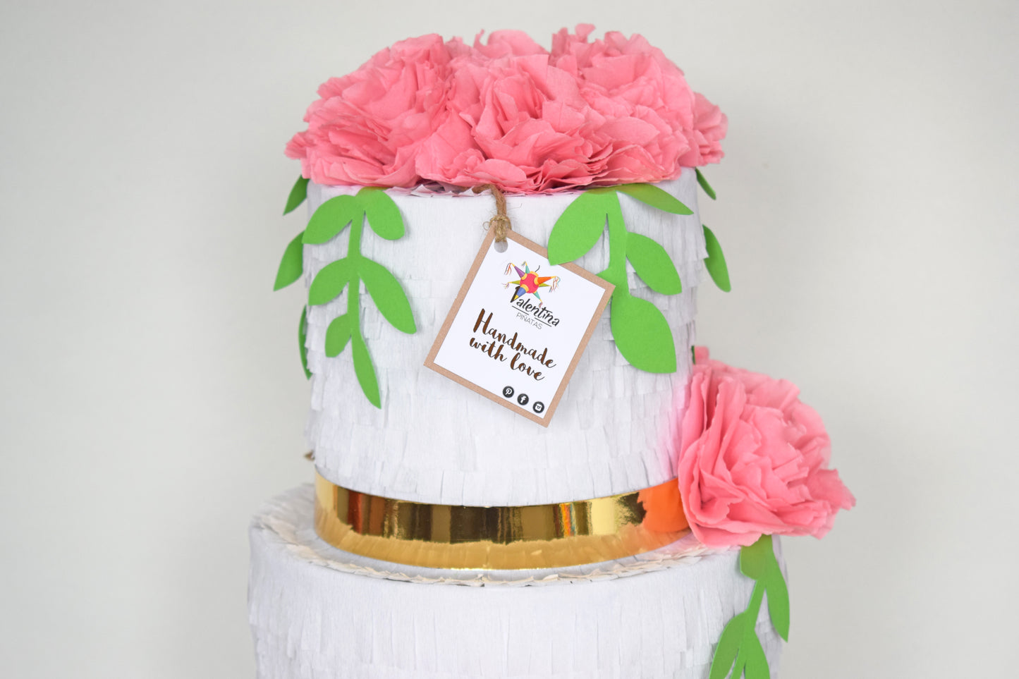 Wedding Cake-Piñata "Rosé" image 3