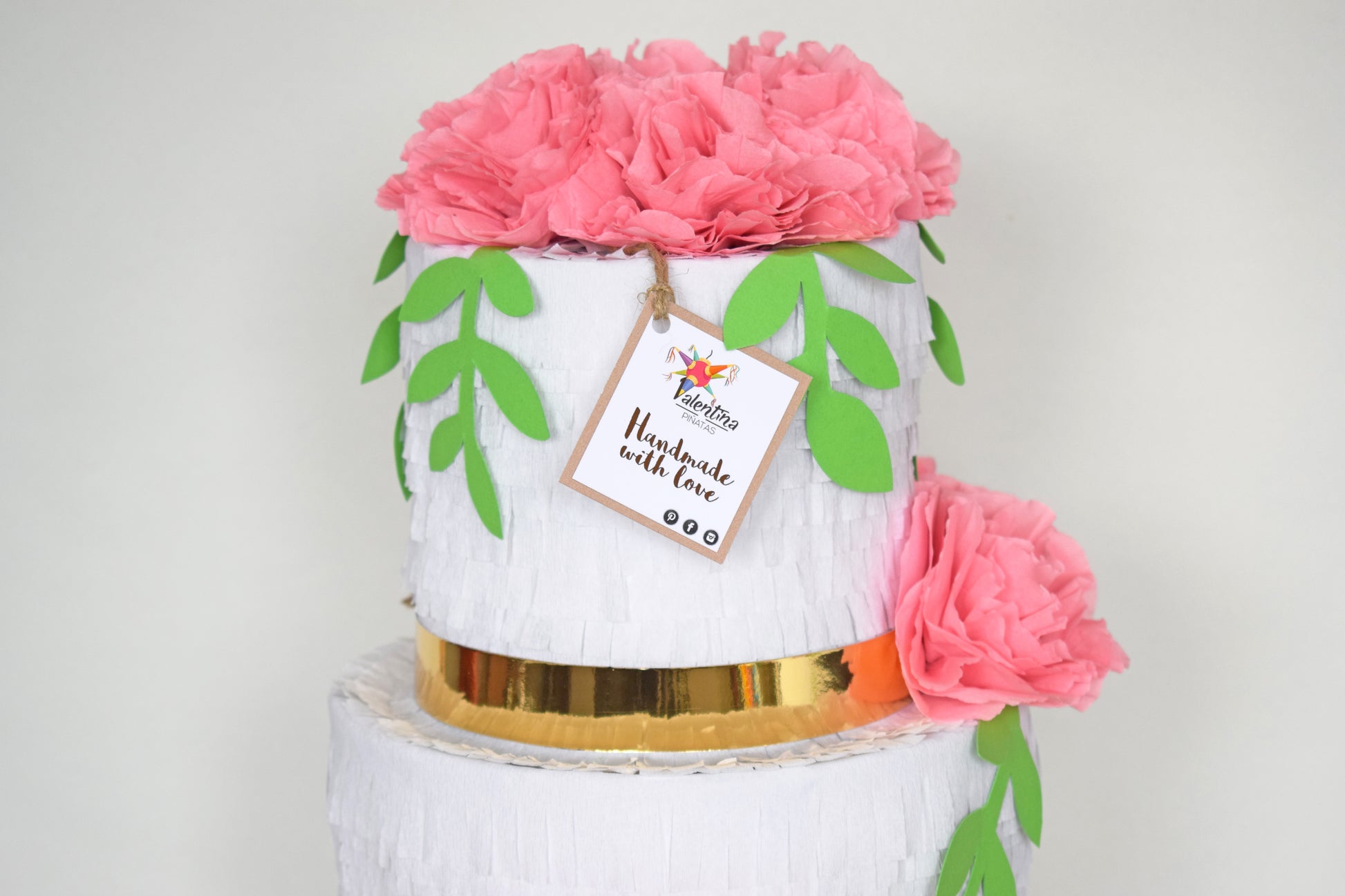 Wedding Cake-Piñata "Rosé" image 3