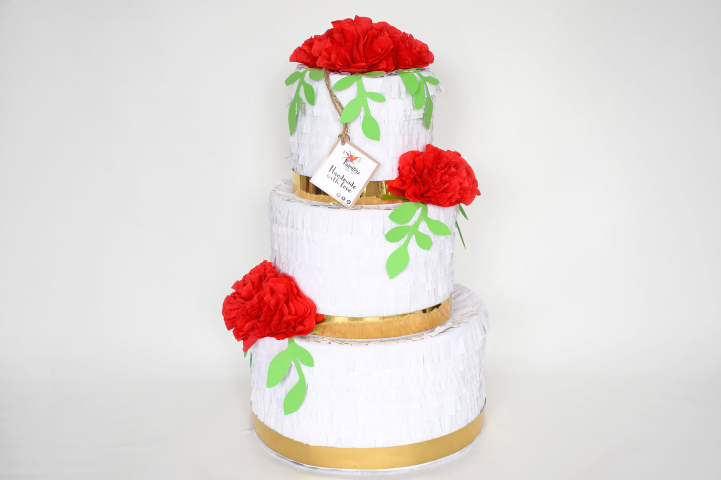 Wedding Cake-Piñata "Rot" image 1