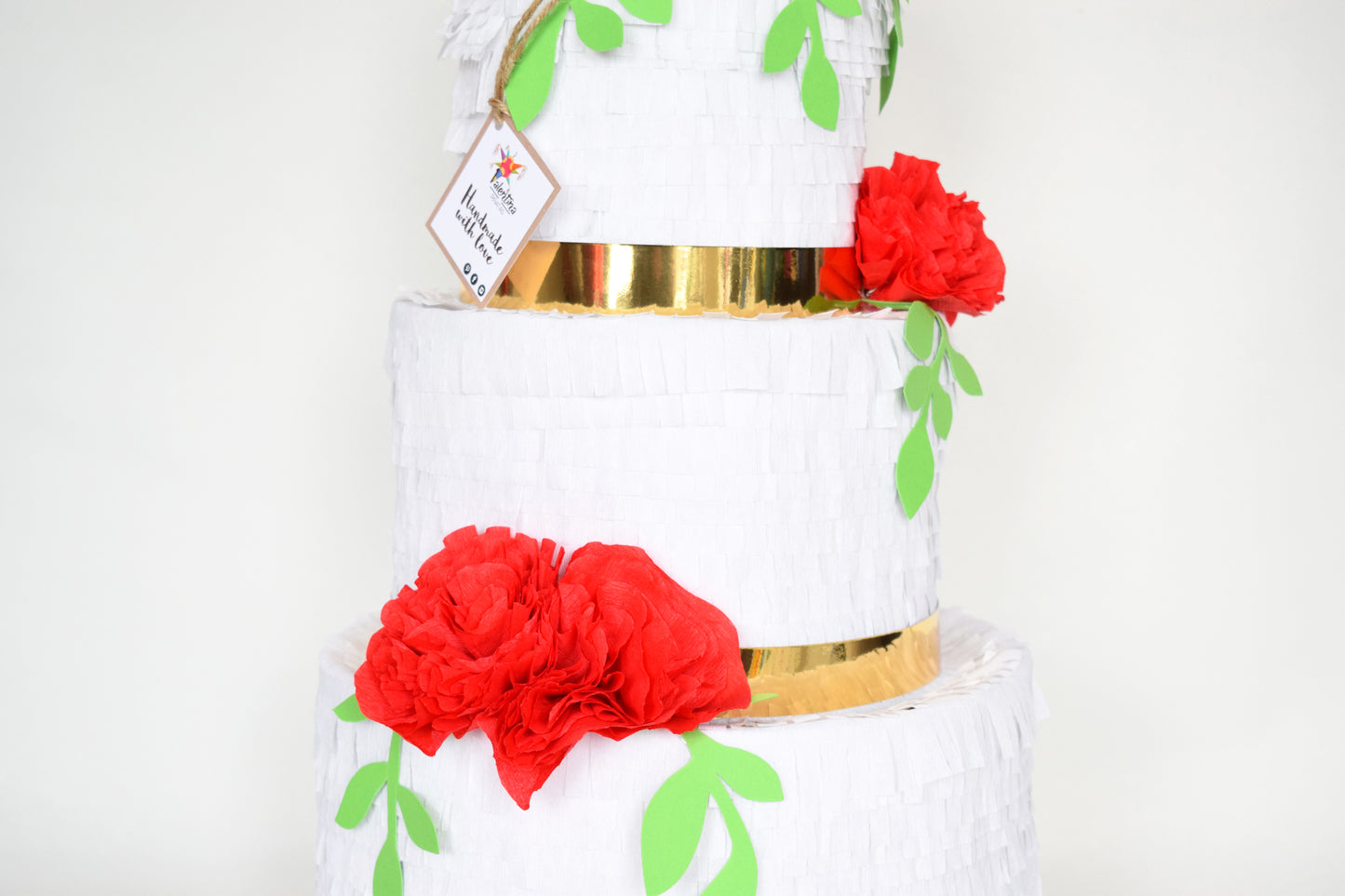 Wedding Cake-Piñata "Rot" image 3